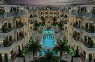 Роскошные квартиры с террасами от застройщика в комплексе, Искеле (002527)