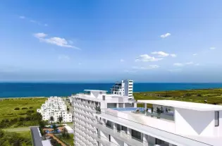 Современный жилой комплекс возле моря в Гюзельюрт (003272)