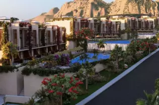 Апартаменты в строящемся жилом комплексе прямо на берегу моря (001194)