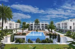 Апартаменты от застройщика в районе Татлытсу рядом с живописной лагуной (013272)