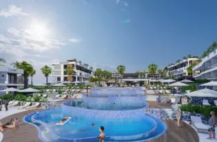 Апартаменты в шикарном жилом комплексе в районе Эсентепе (003278)