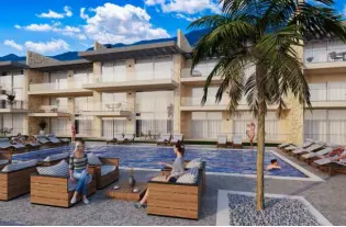 Апартаменты и виллы в современном жилом комплексе в районе Эсентепе (014498)