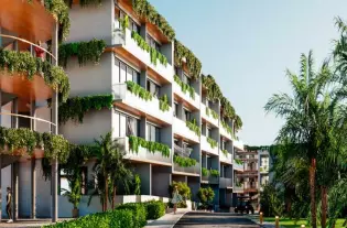 Апартаменты в масштабном комплексе у океана, Чангу (016492)