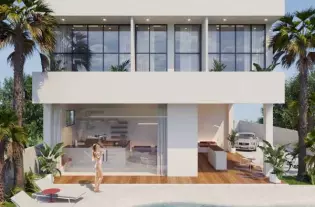 Комплекс апартаментов бизнес-класса на полуострове Букит, Бали (003534)