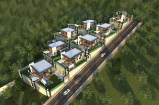 Элегантные виллы в живописном районе Каргыджак (006293)