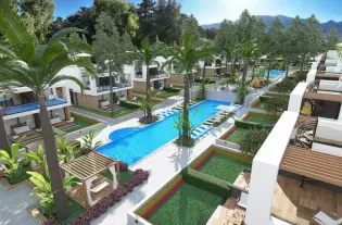 Современный комплекс вилл премиум класса в в сердце Кирении, Лапта (001314)