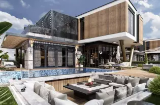 Комплекс вилл в живописном городе Гирне, Кирения (02205)