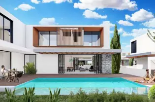 Частные виллы в самом сердце престижного района Кирении (004406)