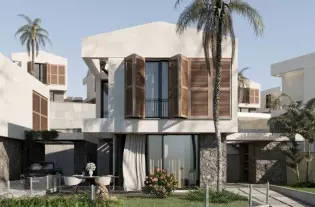 Уникальный проект вилл и таунхаусов в уютном поселке Алсанджак (006406)