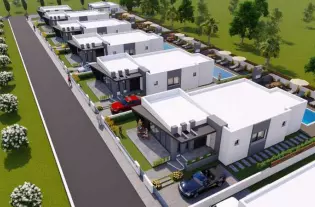 Современные одноэтажные виллы, Мутлуяка (006491)