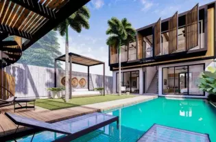 Уютная вилла в Бераве в нескольких минутах ходьбы от океана (011492)