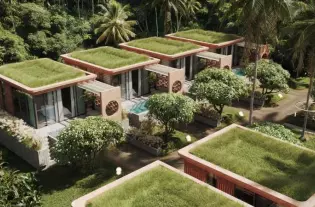 Роскошные виллы в комплексе от застройщика на Буките (002510)