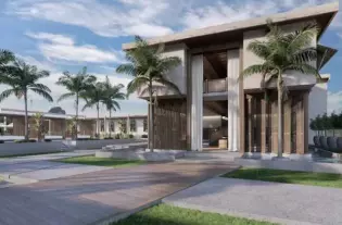 Виллы и апартаменты: первый 5-звездочный отель на Гили Траванган (002136)