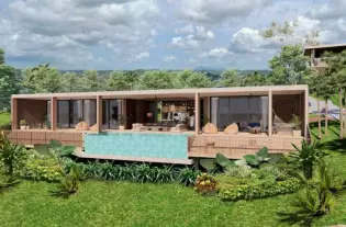 Виллы в уникальном курортном комплексе от застройщика на о. Ломбок (004136)