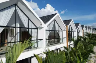 Таунхаусы с частным бассейном в живописном Умаласе (001536)