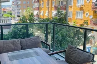 Отличная квартира в аренду в жилом комплексе в центре Алании (0190001)