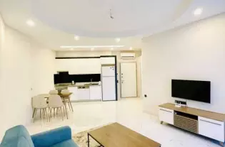 Роскошная квартира 1+1 на первой береговой линии в Каргыджаке (0230001)