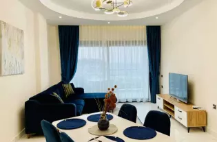 Шикарная квартира 1+1 с видом на море в Каргыджаке (0270001)