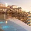 Апартаменты с 4 спальнями и бассейном Sora Beach Residences