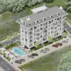 Уютная квартира в в экологически чистом районе Авсаллара на завершающем этапе строительства (30500)