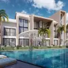 Жилой комплекс апартаментов с бассейном-лагуной в Искеле (005514)