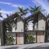 Комплекс таунхаусов в туристической зоне Бали (002133)
