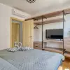3-комнатная квартира, 90 м², Blizikuće — вид на Свети Стефан