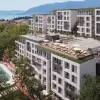 Современный жилой комплекс с видом на море в Тивате