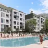 Современный жилой комплекс с видом на море в Тивате
