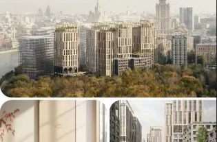 Квартиры в ЖК Vesper Кутузовский от 1 720 000 евро, Москва, Россия