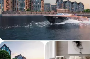 Квартиры в ЖК Остров Первых от 133 000 евро, Санкт-Петербург, Россия